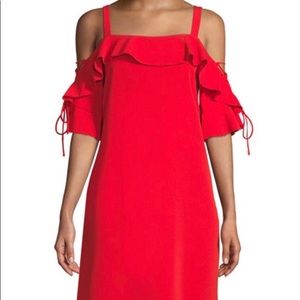 Laundry Poppy-colored dress